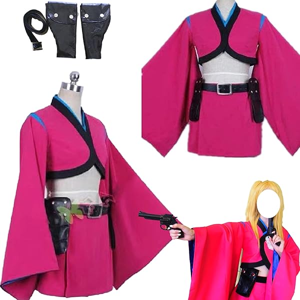 Amazon.co.jp: [ジョイア] 銀魂 来島また子 コスプレ衣装 仮装